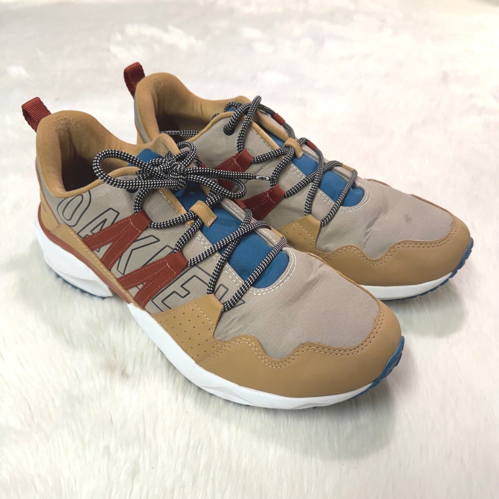 Oakley Men's Nomad Training Shoes Size 12 Tan Blue Gorpcore Outdoor Hiking